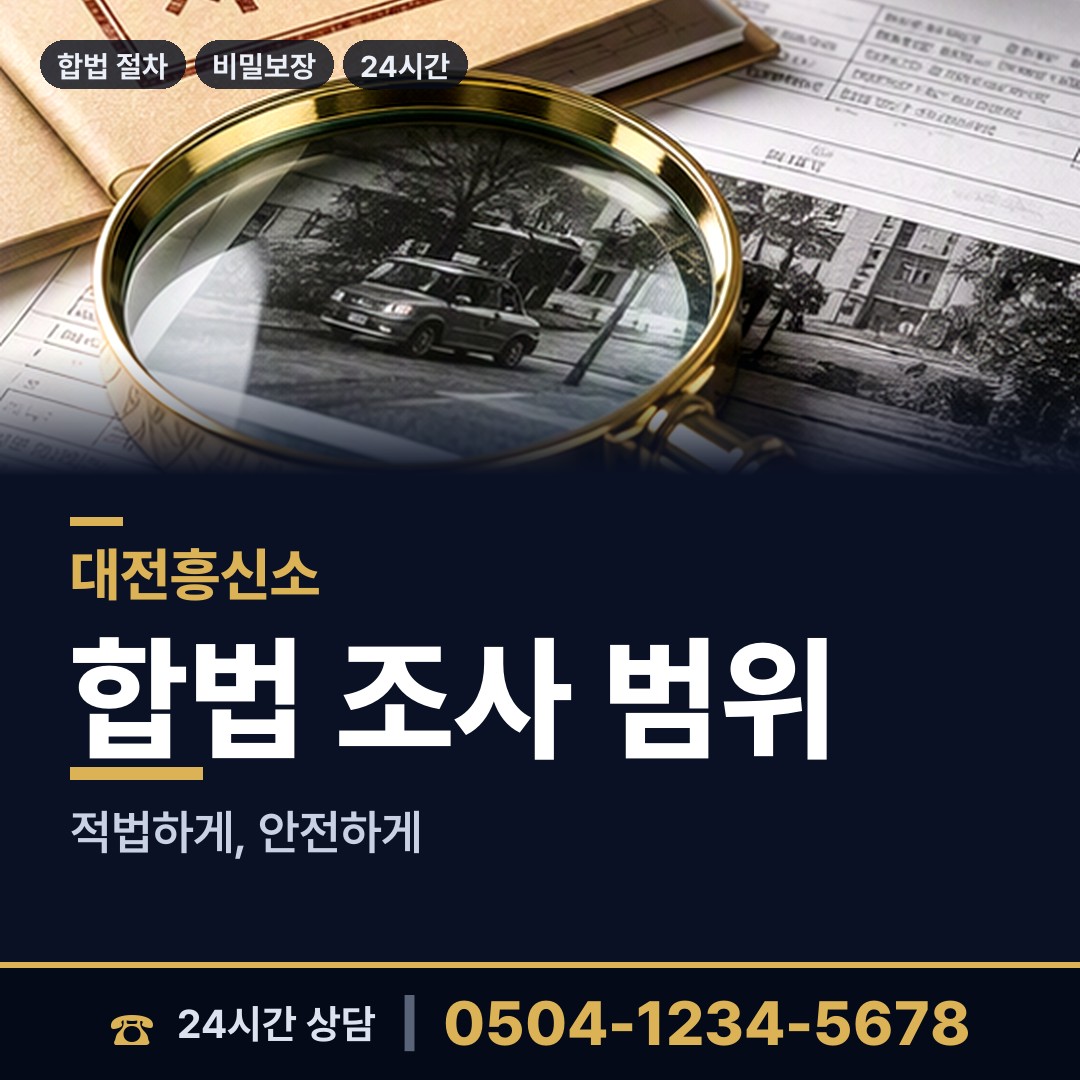 대전 진잠동 배우자의심 상담 안내